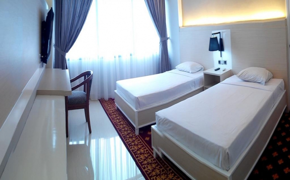 Guest room Twin Bed di Sandjaja hotel