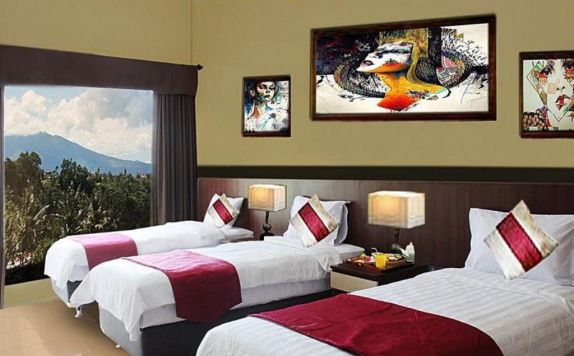 guest room di Santa Monica Hotel & Convention Bogor