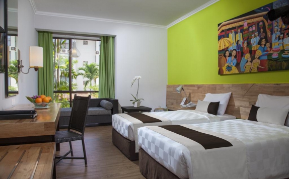 Tampilan Bedroom Hotel di Sanur Paradise Plaza Hotel