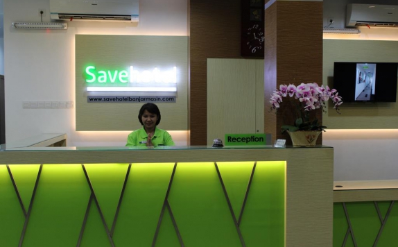 Receptionist di Save Hotel Banjarmasin