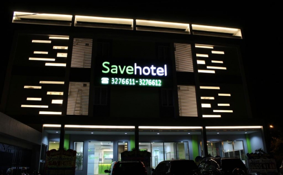 Tampilan Luar di Save Hotel Banjarmasin