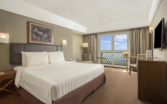Tampilan Bedroom Hotel di Swiss-Belhotel Bogor