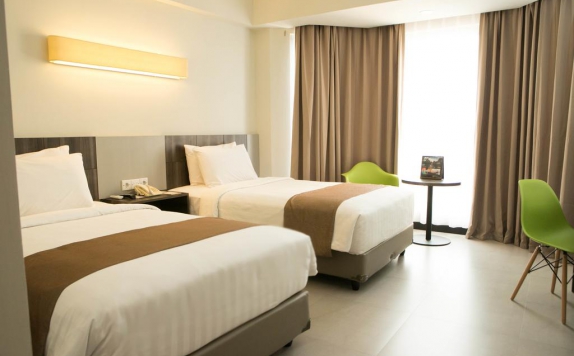 guest room twin bed di Swiss-Belhotel Borneo Samarinda
