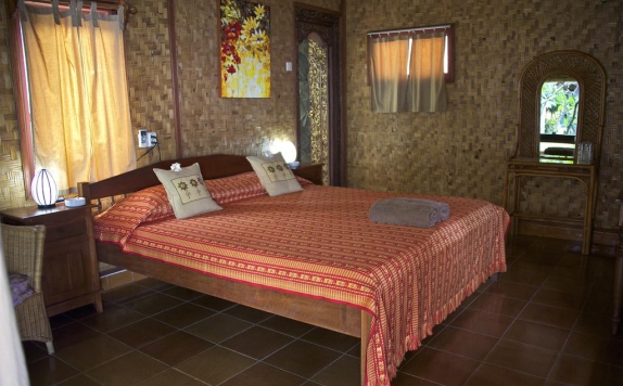 Tampilan Bedroom Hotel di Temple Cafe and Seaside Cottages