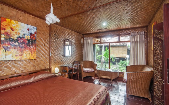 Tampilan Bedroom Hotel di Temple Cafe and Seaside Cottages