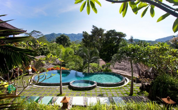 Outdoor Pool Hotel di Teras Bali Sidemen