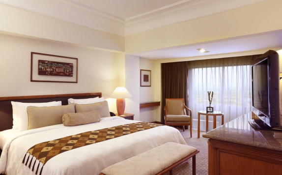 Tampilan Bedroom Hotel di The Aryaduta Jakarta