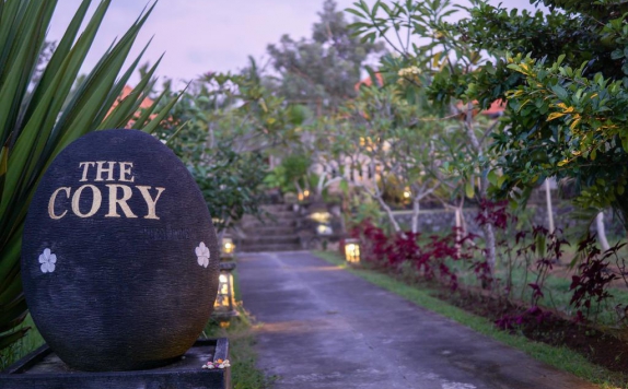 Front view di The Cory Villa Ubud
