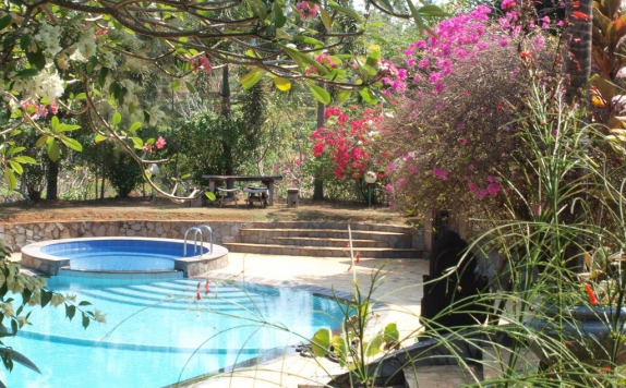 Swimming pool di The Gecho Inn Country