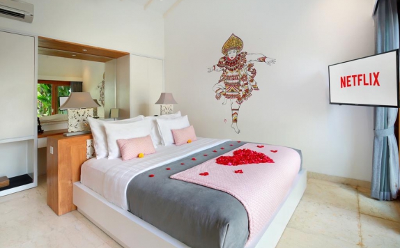 Tampilan Bedroom Hotel di The Jimbaran Villa