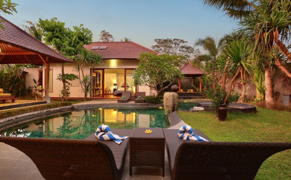 Swimming Pool di The Kampung Ubud Villa