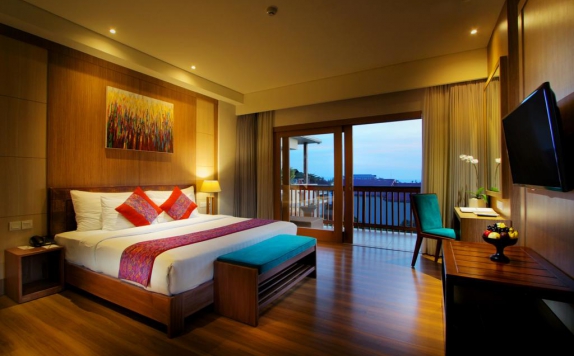 Tampilan Bedroom Hotel di The Kirana Canggu