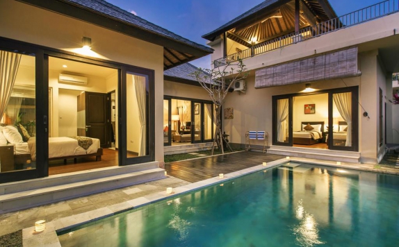 Swimming Pool di The Reika Villas by Nagisa Bali