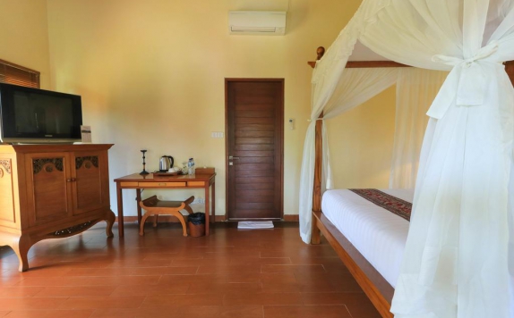 Tampilan Bedroom Hotel di The Sanyas Retreat