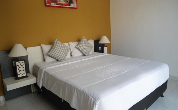 Tampilan Bedroom Hotel di The Ulun Kubu Apartment