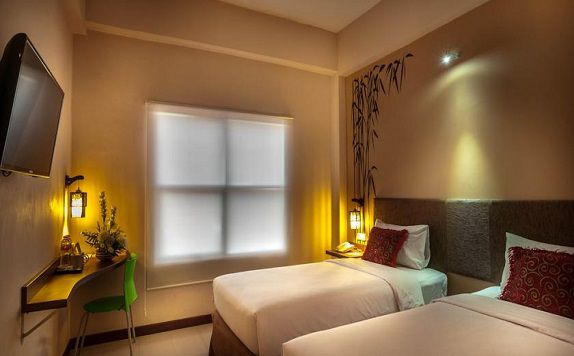 Twins Bed di Tree Hotel Makassar