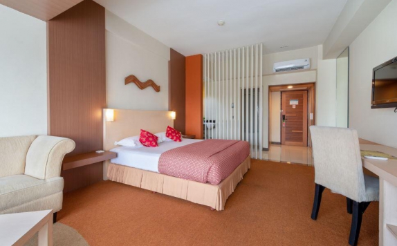 Tampilan Bedroom Hotel di Tychi Hotel