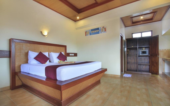 guest room di Ubud View Bungalows