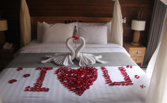 Tampilan Bedroom Hotel di Umaya Villa