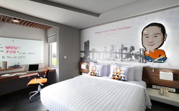 Tampilan Bedroom Hotel di Urban Style Biz Premier