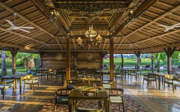 Tampilan Restoran Hotel di Villa Arya Ubud ( Adiwana Arya Residence )