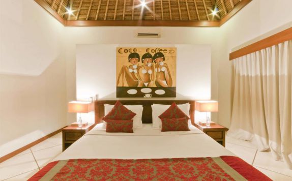 kamar tidur di Villa Darma