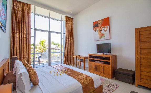 Tampilan Bedroom Hotel di Villa Efes