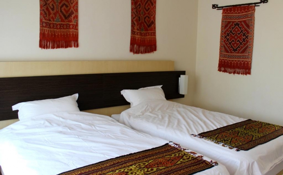 Tampilan Bedroom Hotel di Villa Karingal