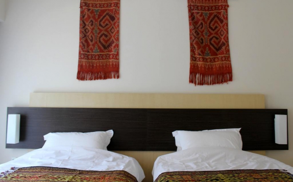 Tampilan Bedroom Hotel di Villa Karingal