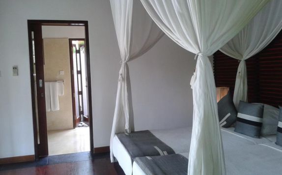 twin bed guest room di Villa Sasoon