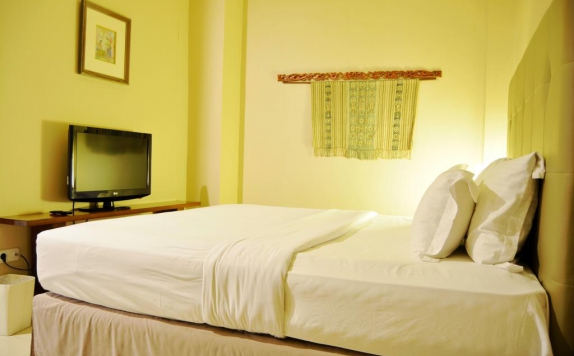Tampilan Bedroom Hotel di W Home Kebayoran Baru