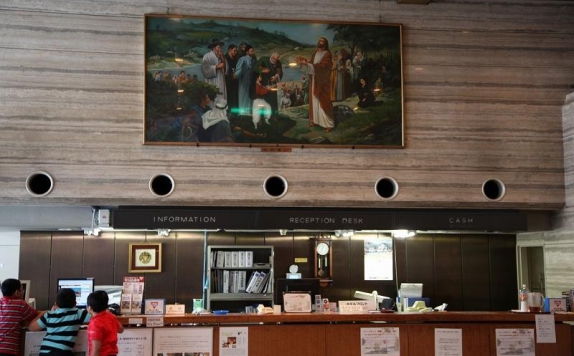 Tampilan Resepsionis Hotel