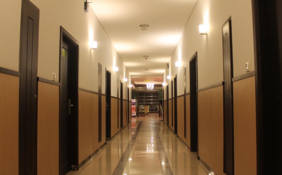 Koridor di Zahra Hotel Syariah Kendari
