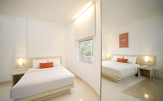 Guest room di Zuri Express Hotel Pekanbaru by ZHM